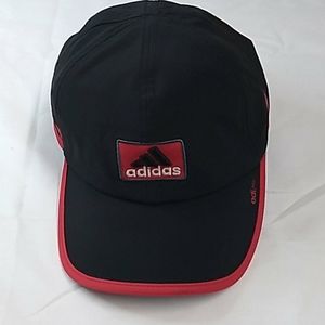 Adidas black and red baseball cap